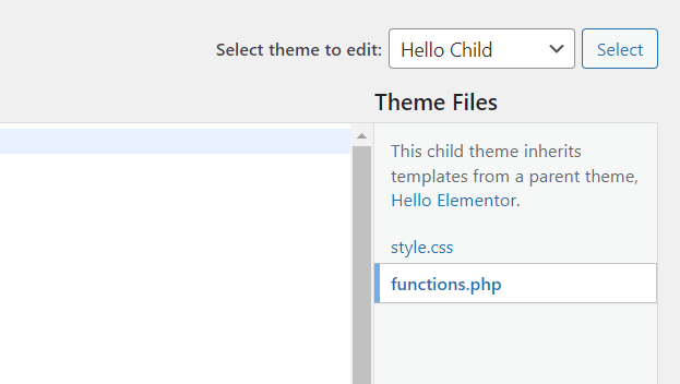 theme editor screen grab